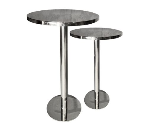 T-068 | Cocktail Chrome Table Silver