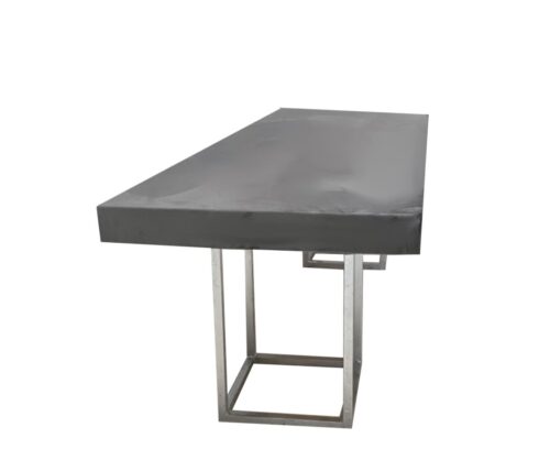 T-060 | Wrap Rectangular Table with Square Metal Legs