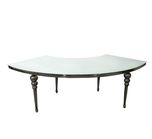 T-070 | Serpentine Chrome Table Silver