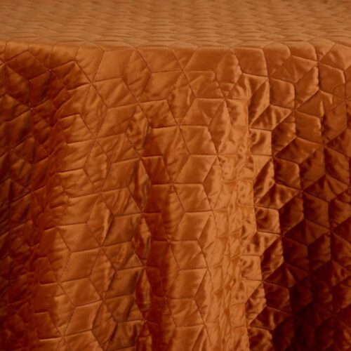 Quilted Velvet Honeycomb Copper