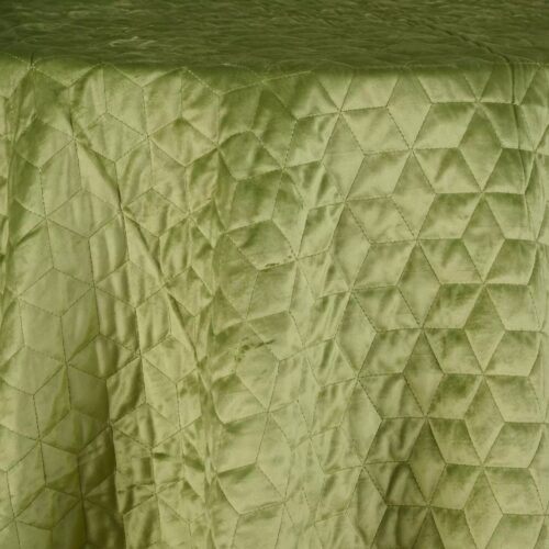 Quilted Velvet Honeycomb Sage