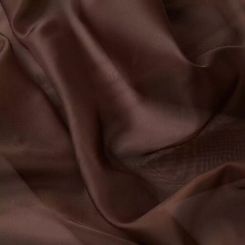 Voile Plain Brown