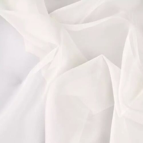 Voile Plain Ivory