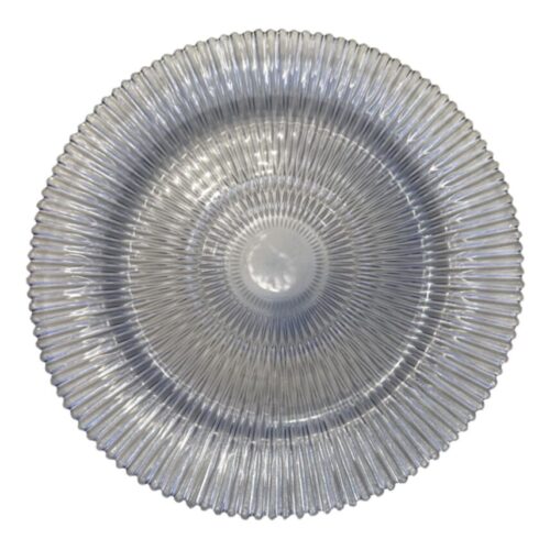 C-025 Charger Plate Silver