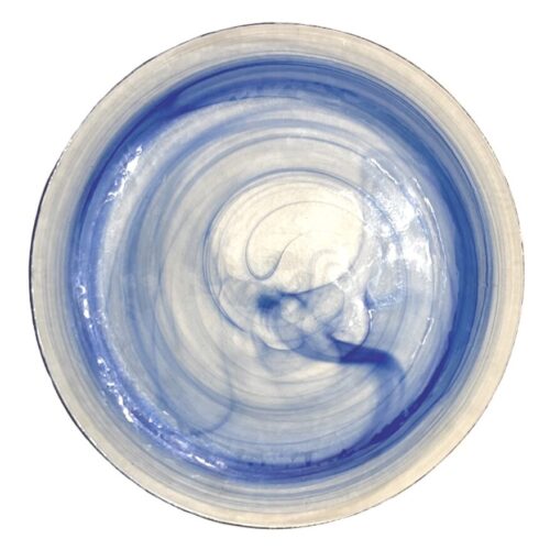 C-034 Charger Plate Clear-Blue