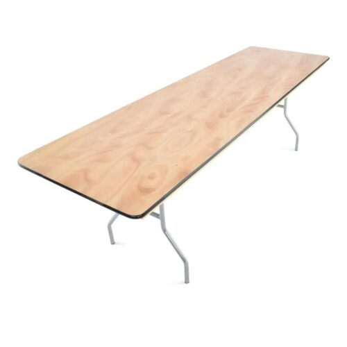 T-022 | Rectangular Folding Table 8’x30″