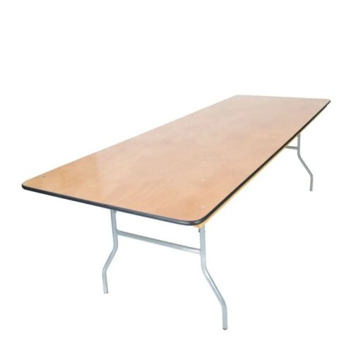 T-023 | Queen Rectangular Folding Table 8’x36″