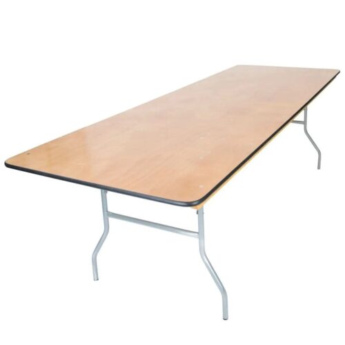 T-024 | Prince Rectangular Folding Table 8’x40″