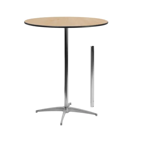 T-001 | Round Folding High Boy Table 36