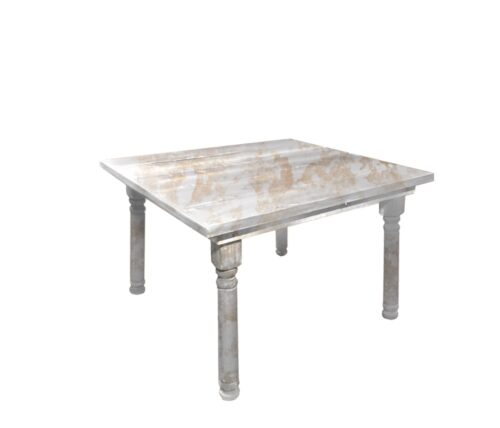 T-032 | Ivonne Square Table White-Wash